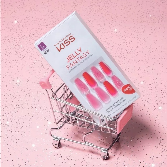 New KISS Jelly Fantasy On-trend Translucent Nails - Picture 3 of 5